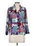 Fox Print Purple Blazer Size M (estimated) - photo 1