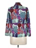 Fox Print Purple Blazer Size M (estimated) - photo 2