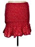 Japna 100% Polyester Polka Dots Red Casual Skirt Size L - photo 2