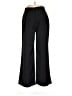 Unbranded 100% Polyester Solid Black Dress Pants Size L - photo 1
