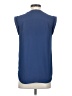 J.Crew 100% Polyester Blue Sleeveless Blouse Size 0 - photo 2
