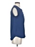 J.Crew 100% Polyester Blue Sleeveless Blouse Size 0 - photo 4