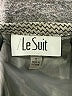 Le Suit 100% Polyester Houndstooth Gray Casual Skirt Size 8 - photo 4