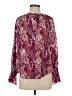 Joie Paisley Burgundy Long Sleeve Blouse Size S - photo 1