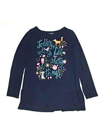 Lands' End 3/4 Sleeve T-Shirt (view 1)