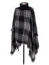 Unbranded Plaid Black Poncho One size - photo 1