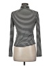 Charlotte Russe Silver Long Sleeve Turtleneck Size M - photo 2