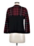 R.Q.T Plaid Black Cardigan Size M - photo 2