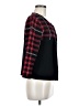 R.Q.T Plaid Black Cardigan Size M - photo 4