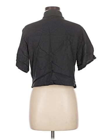 Divided by H&M Short Sleeve Button-Down Shirt (view 2)