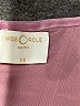 Miss Circle Solid Purple Jumpsuit Size XS - photo 4