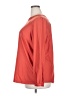 Pendleton 100% Polyester Orange Long Sleeve Blouse Size 20W - photo 5