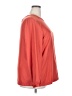 Pendleton 100% Polyester Orange Long Sleeve Blouse Size 20W - photo 4