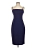 Express Solid Blue Cocktail Dress Size S - photo 1