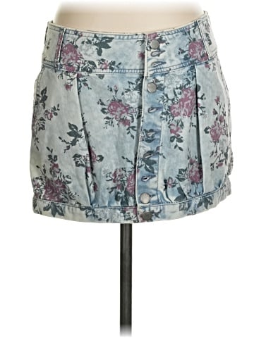 Bershka Denim Skirt (view 1)