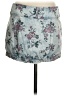 Bershka Floral Blue Denim Skirt Size EU 36 / US 6 - photo 2