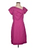 J.Crew 100% Polyester Solid Pink Cocktail Dress Size 4 - photo 1