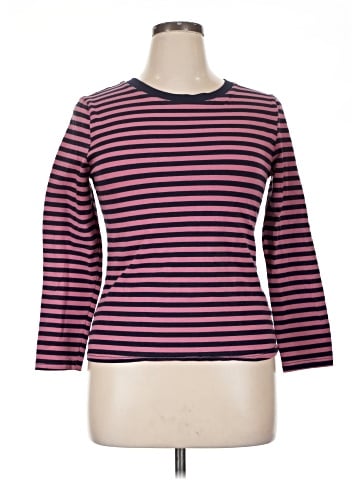 Allegra K 3/4 Sleeve T-Shirt (view 1)
