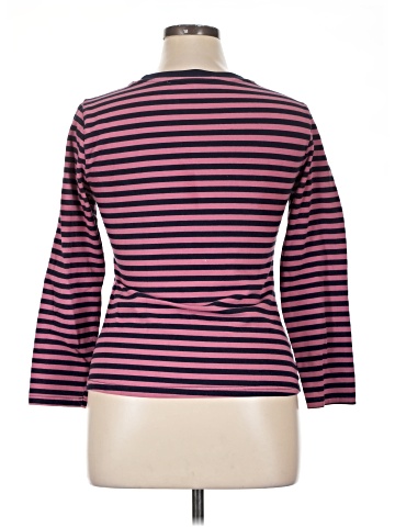 Allegra K 3/4 Sleeve T-Shirt (view 2)