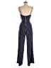 L'Agence Stripes Blue Jumpsuit Size Sm (1) - photo 2