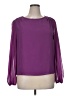 Shein 100% Polyester Purple Long Sleeve Blouse Size XL - photo 1