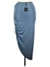 JLUXLABEL Solid Blue Casual Skirt Size XXL - photo 2