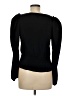 Express 100% Polyester Black Long Sleeve Blouse Size M - photo 2