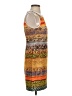 MM Couture 100% Polyester Tweed Orange Cocktail Dress Size S - photo 4