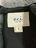 ECI Solid Black Cocktail Dress Size 8 - photo 7