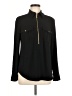 Trina Turk 100% Polyester Black Long Sleeve Blouse Size M - photo 1