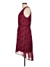 Mossimo 100% Polyester Chevron-herringbone Burgundy Casual Dress Size L - photo 5