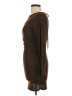 Shasa Metallic Brown Cocktail Dress Size L - photo 5