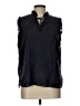 J by Joie 100% Polyester Blue Black Sleeveless Blouse Size L - photo 1