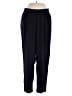 Shapely Solid Black Casual Pants Size L - photo 1