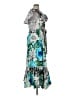 Mary Katrantzou Print Green Gray Casual Dress Size 14 - photo 4