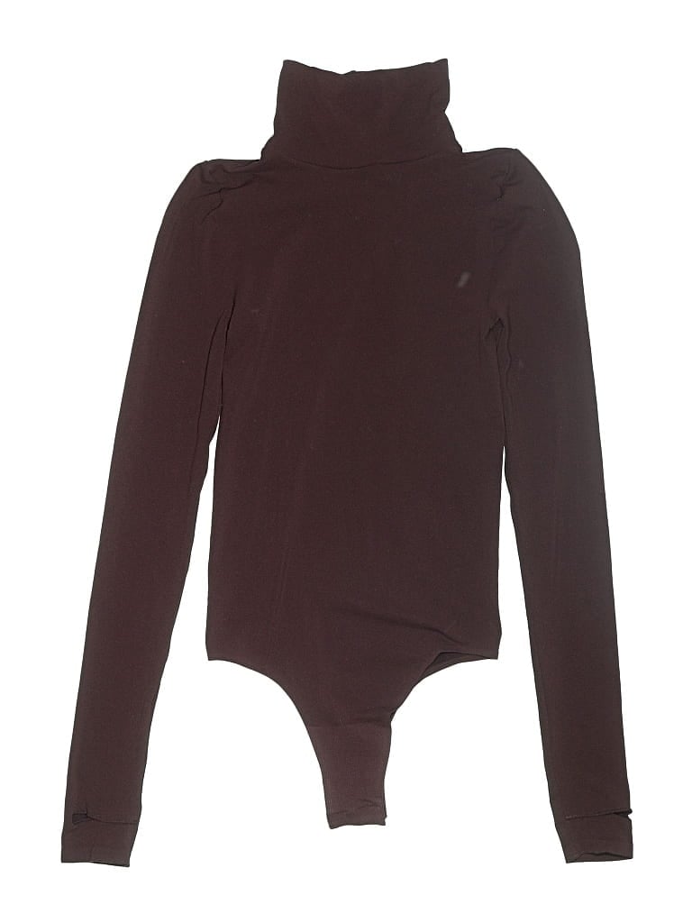 Pre-owned Commando Bodysuit In Burgundy