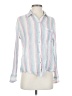 Rails Stripes White Long Sleeve Blouse Size S - photo 1