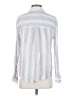 Rails Stripes White Long Sleeve Blouse Size S - photo 2