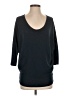 Laila Jayde Gray Blue 3/4 Sleeve Top Size S - photo 1