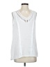 Maeve 100% Polyester White Sleeveless Blouse Size XS - photo 1