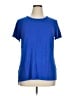 Ellen Tracy Blue Short Sleeve Top Size XL - photo 1