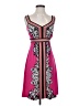 Apt. 9 Print Pink Casual Dress Size XS - photo 1