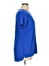 Ellen Tracy Blue Short Sleeve Top Size XL - photo 4