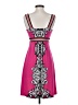 Apt. 9 Print Pink Casual Dress Size XS - photo 2