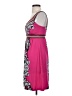Apt. 9 Print Pink Casual Dress Size XS - photo 5
