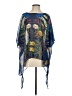 Colleen Lopez 100% Polyester Blue Kimono Size S - photo 1