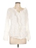 Billy T 100% Lyocell Ivory Long Sleeve Blouse Size L - photo 1
