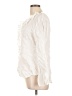 Billy T 100% Lyocell Ivory Long Sleeve Blouse Size L - photo 5