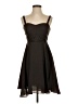 Assorted Brands Solid Brown Cocktail Dress Size XXS (estimated) - photo 1