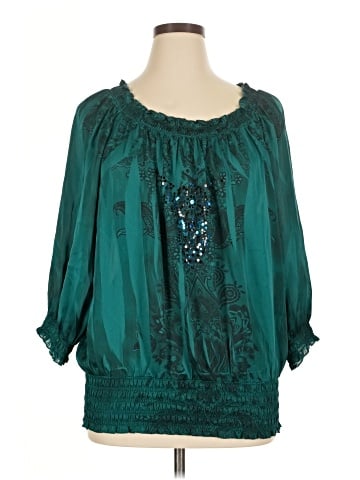Fashion Bug 3/4 Sleeve Blouse (view 1)